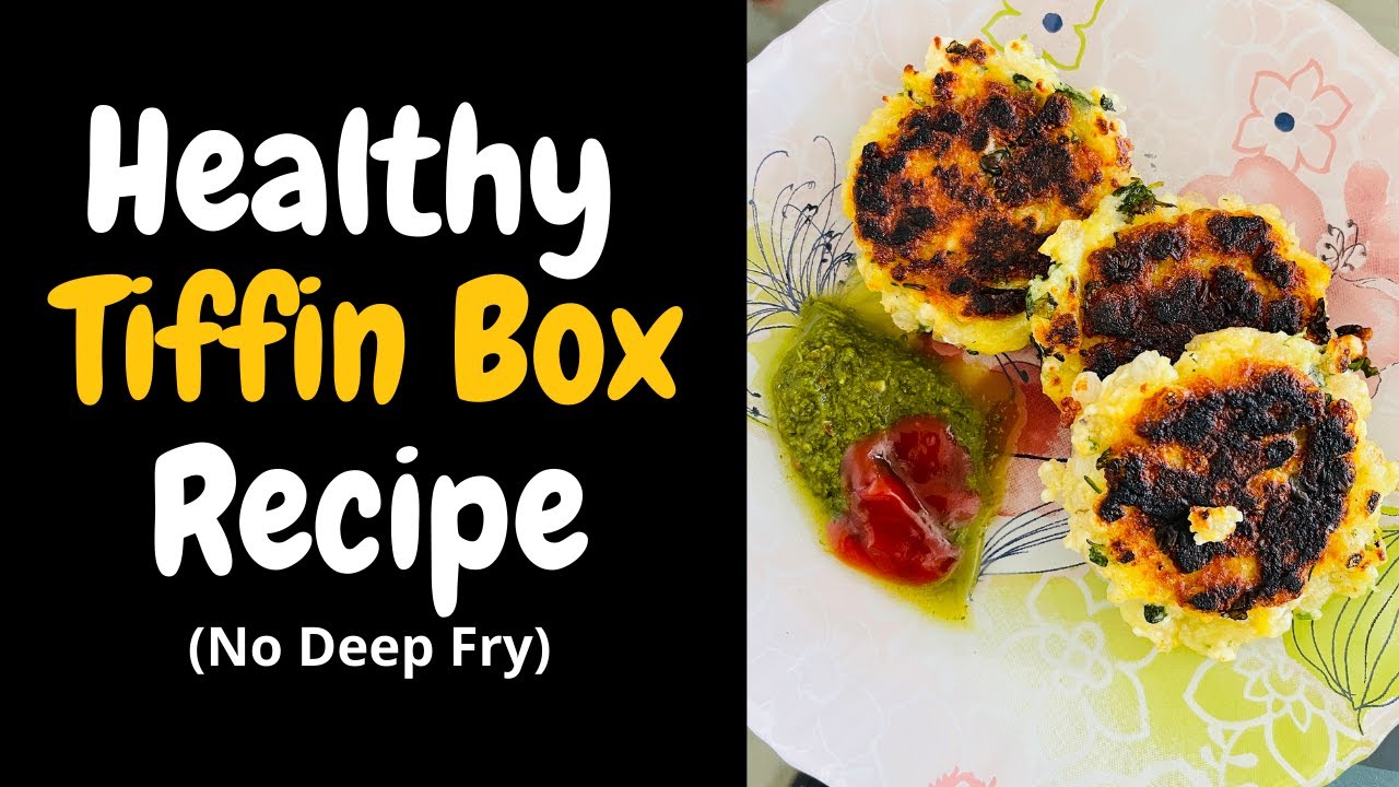 5 Minutes Healthy Tiffin Box Recipe No Deep Fry Indian Breakfast