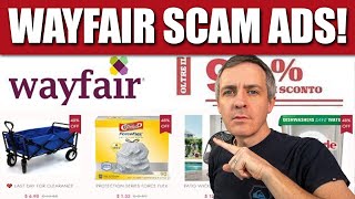 Scam Alert: Fake Wayfair Clearance and Outlet Sale Websites in Facebook Ads (2024)