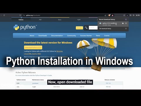 How to install Python 3.12 on Windows | Part 2/9 - Python Practical Tutorials