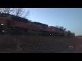 The Chase is On! BNSF 6257 SB loaded coal (3/2/21)