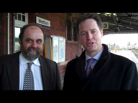 Nick Clegg & David Heath - Outside Westminster: Frome