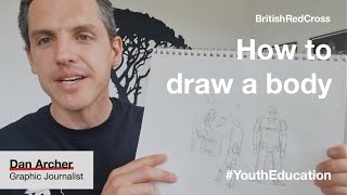How To Draw Bodies | By Graphic Journalist Dan Archer #Youtheducation