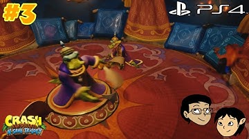 Crash 2: Cortex Strikes Back (BLIND) Part 3 "The Komodo Bros" (featuring Spyro)