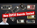 Test Of Battery Operated ESP32 Boards (Olimex, TinyPICO, EzSBC, TTGO)