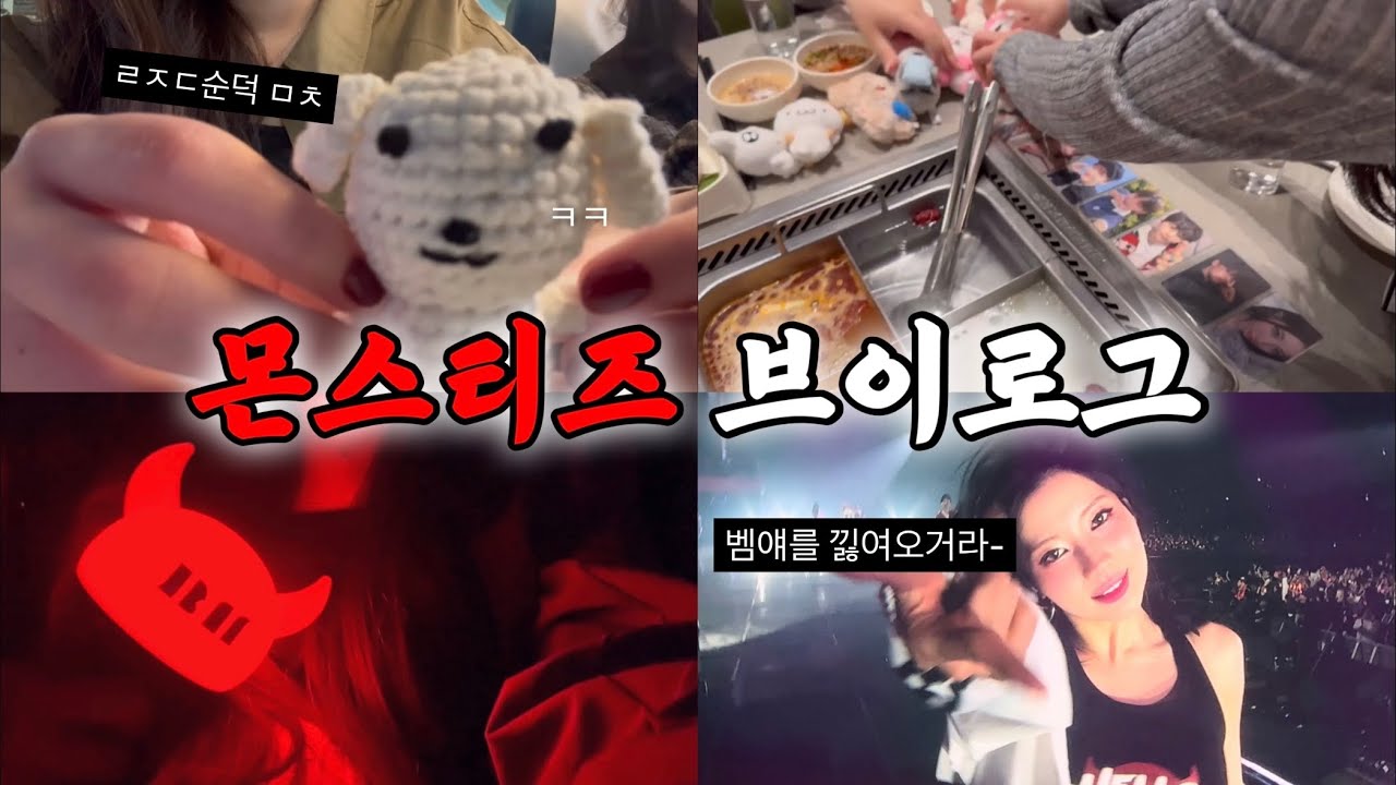 [몬스티즈 브이로그] 네! 왜요? 저 몬스티즈인데요 | 2025 BABYMONSTER 1st WORLD TOUR [HELLO MONSTERS] IN SEOUL