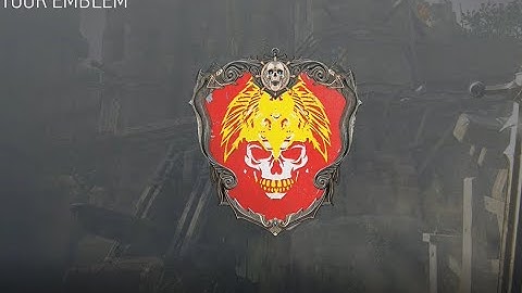 For Honor Emblem Tutorial: Skull Lord (Transformation and Hero Show case)