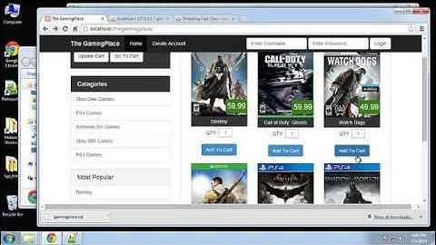 Learn How to Create a Shopping Cart using PHP and MySQL - Part 8