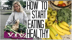 How to Start Eating Healthy | Healthy Eating on a Budget | Detoxing Green Juice Recipe