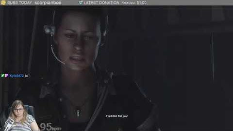 Alien Isolation Playthrough Part 2 - Our First Encounter