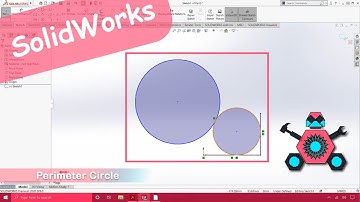SolidWorks | 2-7 Perimeter Circle | SolidWorks Tutorial |