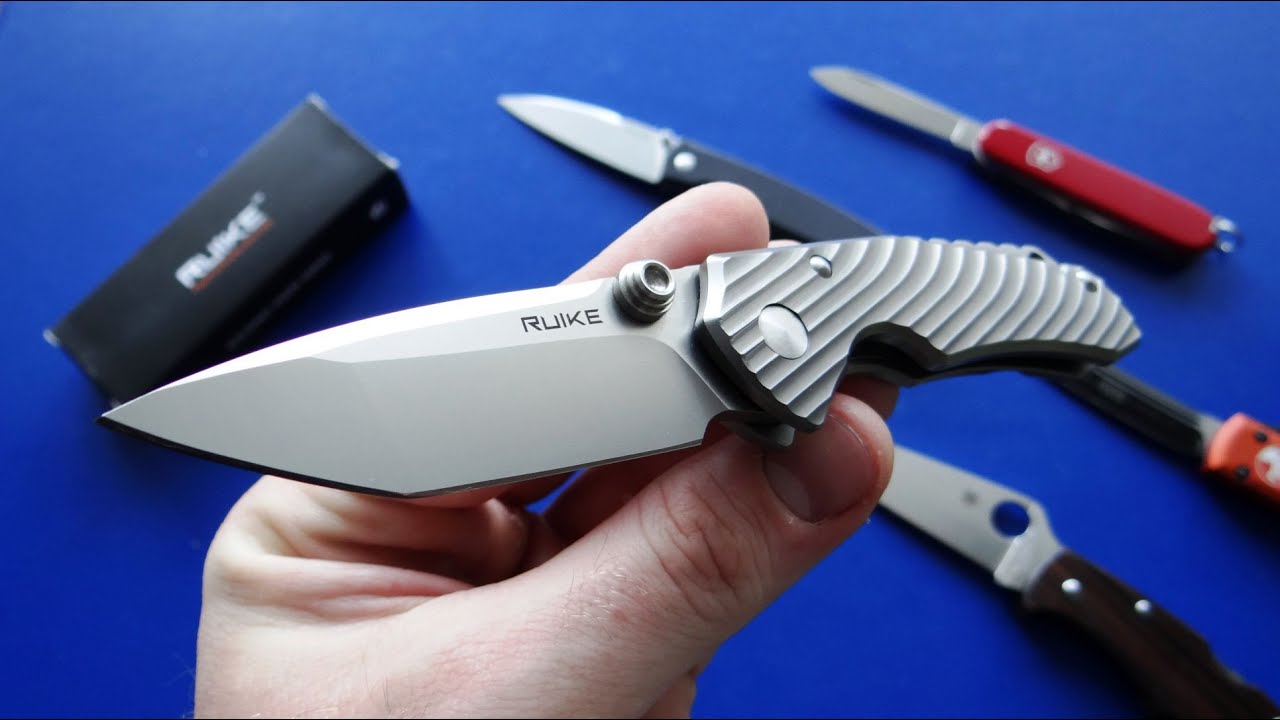 Титан с ВАУ обработкой! Нож Ruike M671-TZ