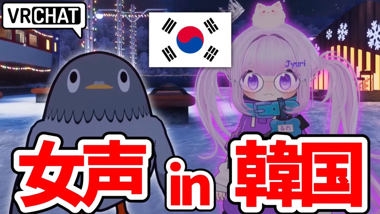 【VRChat】 韓国のVRChat民に