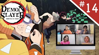 Review/Reaction! | Kimetsu no Yaiba (ดาบพิฆาตอสูร) EP.14 | Thai Reaction