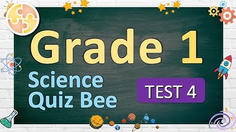 Science Quiz bee for Grade 1 | Quiz 4 | Quiz by brainYs