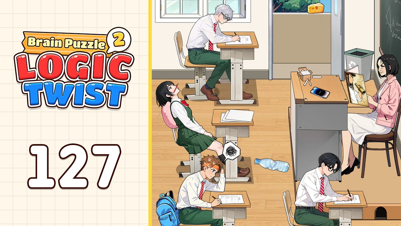 Brain Puzzle 2: Logic Twist Level 127 Cheating in Exams | Complete Walkthrough & Solutions! 🎯