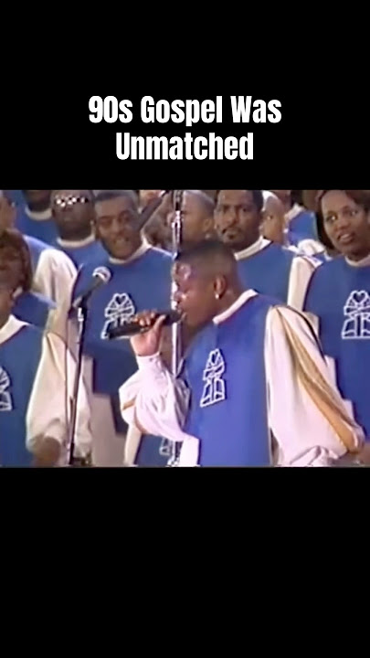 I miss this era of Gospel