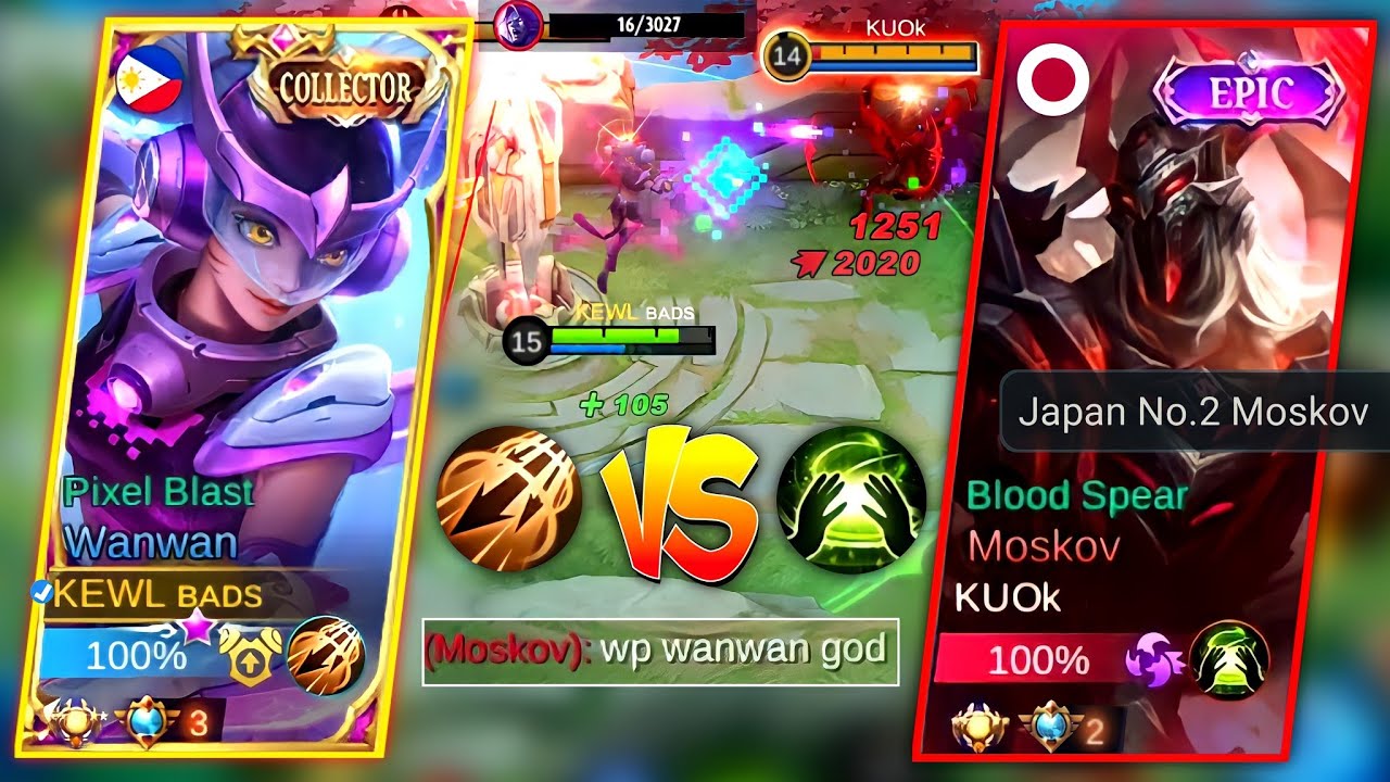 WANWAN vs TOP SUPREME META MOSKOV (Must Watch🔥) | MLBB