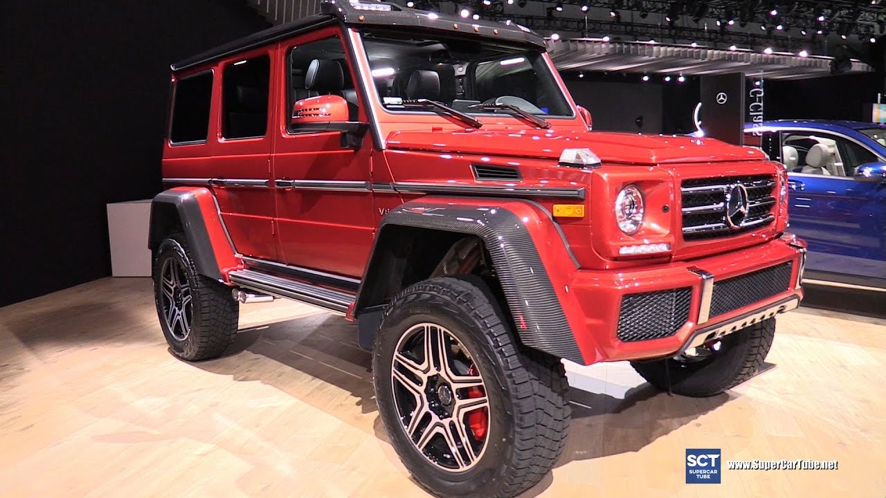 2017 Mercedes Benz G Class G550 4x4 Exterior And Interior