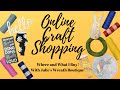 Come Shop With Me | What I Order From The Craft Store | Craft Shopping Haul |  Mesh, Ribbon, & Signs
