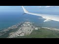 American Airlines Boeing 737 MAX 8 landing at San Juan Luis Munoz Marin International Airport