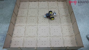 [에듀이노]2휠 스마트 RC카_Arduino_동작영상_장애물회피자율