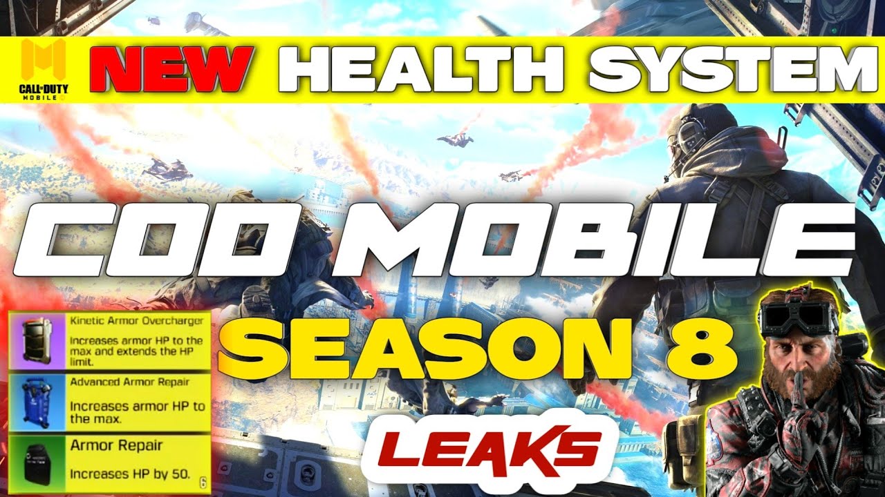 *New* Health System in Call of Duty Mobile Season 8 ( Beta Leaks )