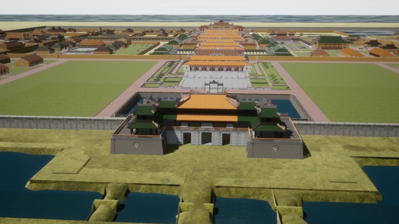 Đi tìm Hoàng cung đã mất" bằng công nghệ hiện đại VR