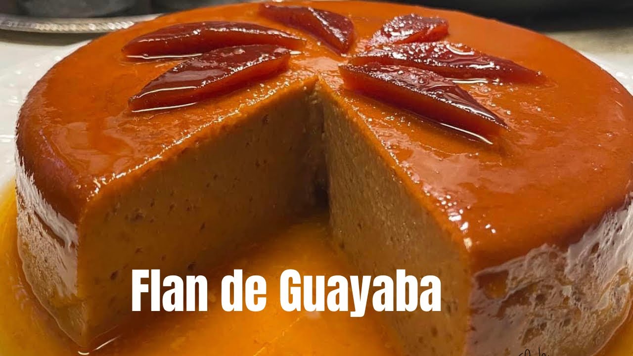 Flan de Guayaba / Guava Flan in the pressure cooker - YouTube