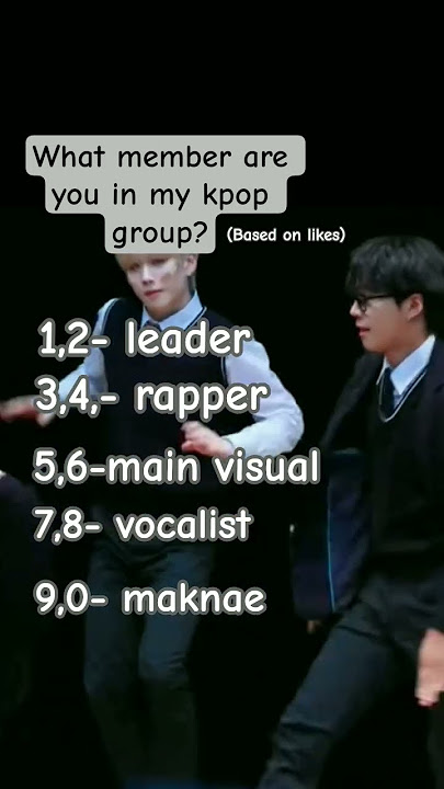 l'm the ceo which member are you! based on the first number in the likes #seyoung3941#seyoung#bae173