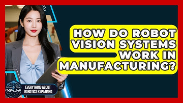 How Do Robot Vision Systems Work In Manufacturing? - Everything About Robotics Explained