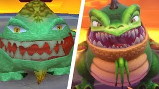 Spyro Reignited Trilogy - All Bosses Comparison (PS4 vs Original)