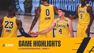 HIGHLIGHTS | Los Angeles Lakers vs Houston Rockets