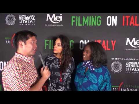 Red Carpet Interview with Rosario Dawson and Abrima Erwiah