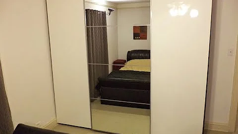 3 Sliding Doors IKEA - Hack Pax Wardrobe Closet 30"+40"+30"