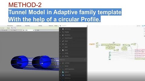 Tunnel model in revit | Tunnel modeling using Dynamo | BIM Tunnel modeling in REVIT | bimall | BIM