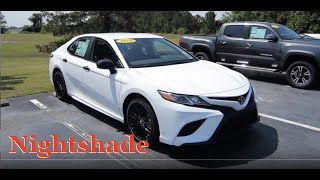 2019 Toyota Camry SE Nightshade Edition Full Tour \& Start-up at Massey Toyota