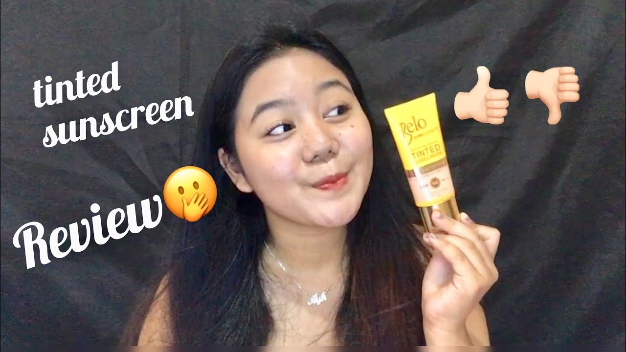 BELO TINTED SUNSCREEN REVIEW 2018 YouTube