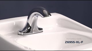 Installing a Z6955-XL Serio Series™ Sensor Faucet System