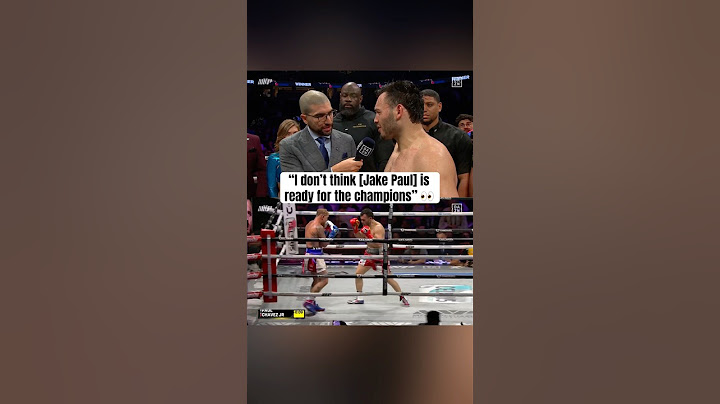 Julio César Chávez Jr. after losing to Jake Paul 😬 (via @DAZNBoxing)