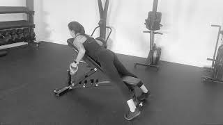 Chest Supported Incline Kettlebell Row