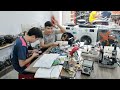 Học sửa chữa bo mạch điện lạnh, thực hành thực tế trên bo và máy trực tiếp tại Dạy Nghề Thắng Nguyễn