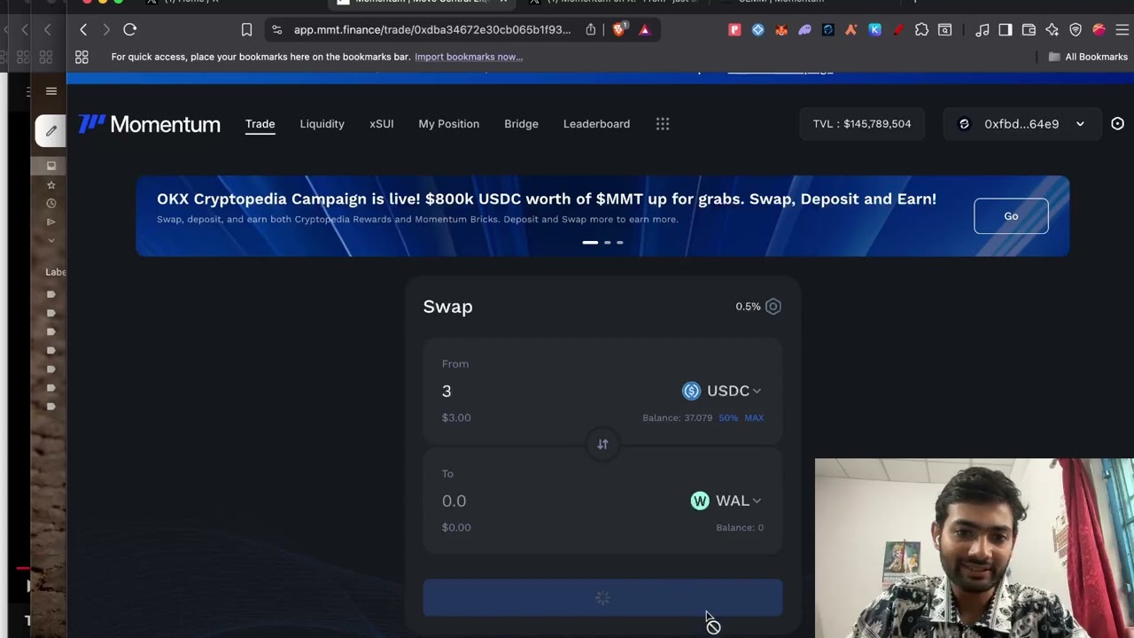 Momentum Finance SUI (10X your yields)