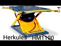 Herkules HM 1100. Автомобильный подъёмник