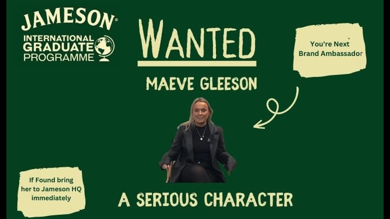 Jameson Application Video 2023 - Maeve Gleeson