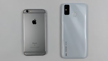 iPhone 6S Vs Tecno Spark 6 Go Speed Test