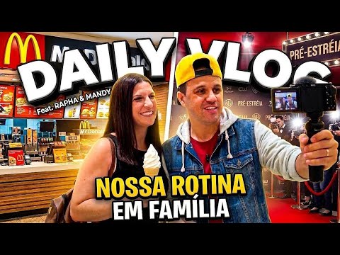 Fomos convidados para a Pré-Estreia do Filme! (Dia em família no shopping) 🎬🍟