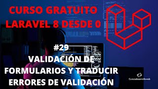 Famous #29 Validar el formulario de contacto y traducir los errores - Curso Laravel 8 gratis Profile