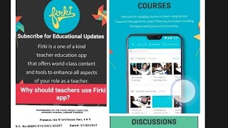 #Firki_Teacher-Education-app-Why every teacher uses Govt Firki app? courses-features-resources?