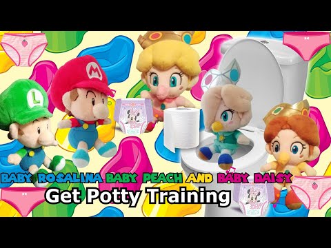 SMEW: Baby Rosalina Baby Peach and Baby Daisy get Potty Training