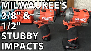 Milwaukee S New 3 8 1 2 Stubby Impacts Milwaukee S New 3 8 1 2 Stubby Impacts